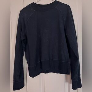 Lululemon Acid Wash Navy Pullover